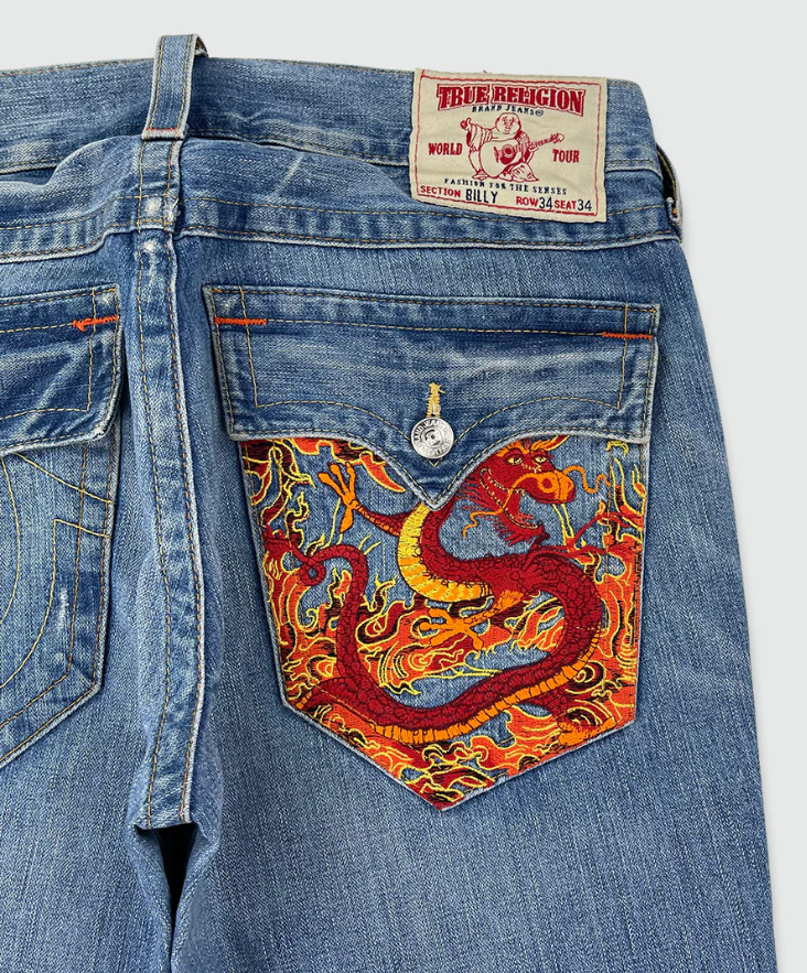 Dragon Patch Jeans